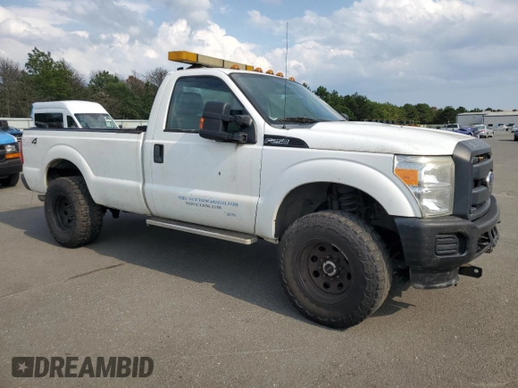 2011 Ford F-250 XL with VIN 1FTBF2B65BEC79732, listed as a Copart auction lot 63566995 with 145,354 mi miles and Clean title. Bid and sale history available at DreamBid. Image 4.