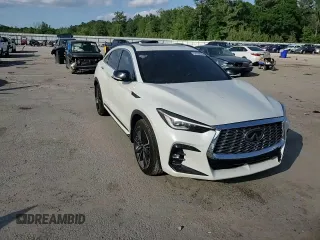 2022 Infiniti QX55 Sensory with VIN 3PCAJ5L3XNF104167, listed as a Copart auction lot 54760535 with Not provided miles and Salvage title. Bid and sale history available at DreamBid. Image 14.