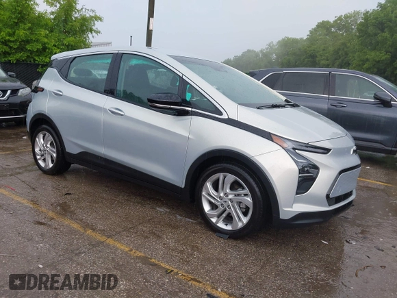 2023 Chevrolet Bolt EV 1LT with VIN 1G1FW6S03P4140824, listed as a IAAI auction lot 42383006 with 23,942 mi miles and . Bid and sale history available at DreamBid. Image 1.