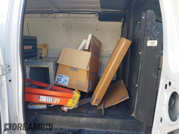 2014 Ford Econoline Cargo Commercial with VIN 1FTNE1EW2EDA99687, listed as a IAAI auction lot 41994371 with 204,466 mi miles and . Bid and sale history available at DreamBid. Image 8.