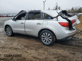 2014 Acura MDX Tech Pkg with VIN 5FRYD4H43EB043504, listed as a Copart auction lot 50368135 with 0 mi miles and Salvage Title. Bid and sale history available at carsss.com. Image 2.