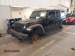 2022 Jeep Wrangler Unlimited Rubicon с VIN 1C4HJXFN8NW242079, выставлен на аукционе IAAI как лот 41889541 с пробегом 36 944 миль миль и . История ставок и продаж доступна на DreamBid. Изображение 16.