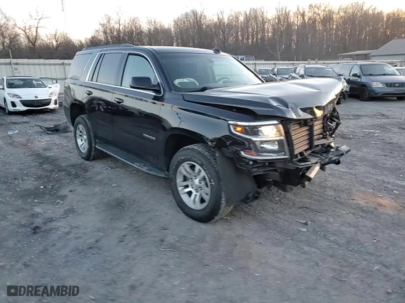 2018 Chevrolet Tahoe LS with VIN 1GNSKAKC1JR260251, listed as a Copart auction lot 84327234 with 93,633 mi miles and Salvage Title. Bid and sale history available at carsss.com. Image 12.