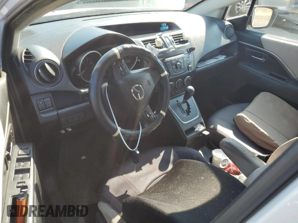 2013 Mazda 5 Sport with VIN JM1CW2BL6D0150232, listed as a Copart auction lot 69159794 with Not Provided miles and Salvage Title. Bid and sale history available at DreamBid. Image 8.