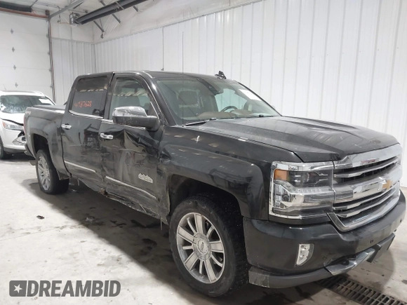 2016 Chevrolet Silverado 1500 High Country with VIN 3GCUKTEC8GG221707, listed as a IAAI auction lot 41587628 with 63,740 mi miles and . Bid and sale history available at DreamBid. Image 1.