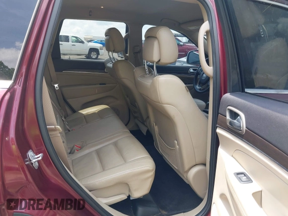 2017 Jeep Grand Cherokee Limited z VIN 1C4RJEBGXHC752018, wystawiony jako IAAI lot #42253593 z przebiegiem 127 721 mil mil oraz . Historia ofert i sprzedaży dostępna na DreamBid. Obrazek 8.