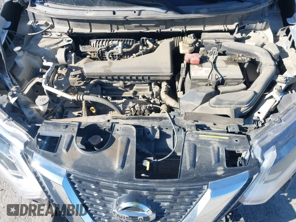 2017 Nissan Rogue SV with VIN KNMAT2MT7HP568955, listed as a IAAI auction lot 41529717 with 1 mi miles. Bid and sale history available at carsss.com. Image 10.