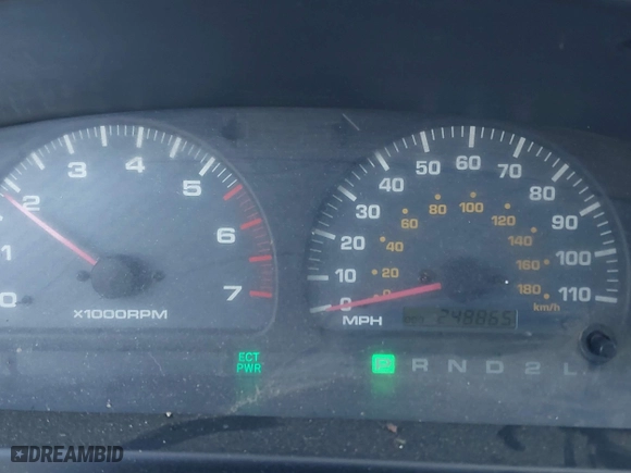 2001 Toyota 4Runner SR5 with VIN JT3GN86R610200682, listed as a IAAI auction lot 41660291 with 248,865 mi miles. Bid and sale history available at carsss.com. Image 7.