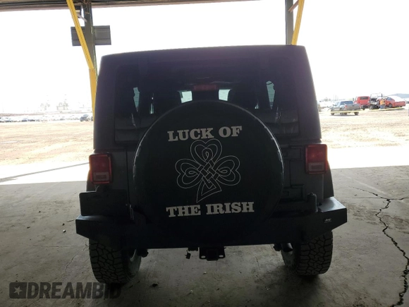 2014 Jeep Wrangler Unlimited Rubicon with VIN 1C4BJWFG4EL141706, listed as a Copart auction lot 51305235 with 106,919 mi miles and Salvage Title. Bid and sale history available at carsss.com. Image 6.