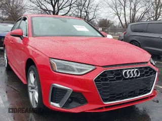 2021 Audi A4 S line Premium with VIN WAUDAAF45MA030185, listed as a IAAI auction lot 41065390 with Not Provided miles and . Bid and sale history available at DreamBid. Image 1.