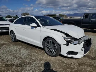 2020 Audi A3 Sedan Premium with VIN WAUAUGFF7LA102016, listed as a Copart auction lot 48075595 with 28,961 mi miles and Salvage Title. Bid and sale history available at carsss.com. Image 4.