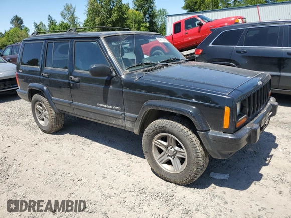2000 Jeep Cherokee Classic with VIN 1J4FF58S4YL175741, listed as a Copart auction lot 60677205 with Not provided miles and Clean title. Bid and sale history available at DreamBid. Image 4.