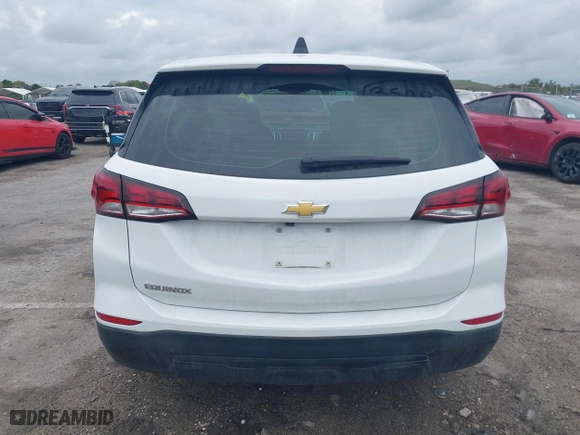 2024 Chevrolet Equinox LS with VIN 3GNAXHEG1RL102077, listed as a IAAI auction lot 41650008 with 10,745 mi miles. Bid and sale history available at carsss.com. Image 16.