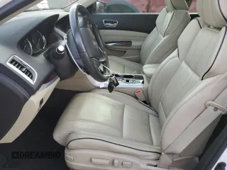2018 Acura TLX w/Technology Pkg with VIN 19UUB3F55JA000511, listed as a Copart auction lot 47259135 with 48,259 mi miles and Salvage Title. Bid and sale history available at carsss.com. Image 7.