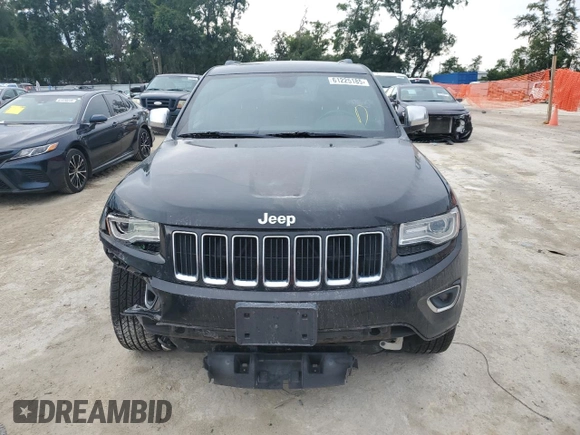 2014 Jeep Grand Cherokee Limited with VIN 1C4RJFBG3EC496158, listed as a Copart auction lot 61225185 with 133,309 mi miles and Salvage title. Bid and sale history available at DreamBid. Image 5.