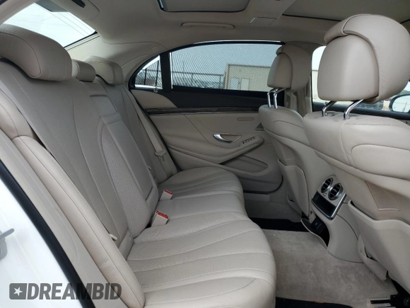 2017 Mercedes-Benz S 550e with VIN WDDUG6DB8HA292956, listed as a Copart auction lot 52348914 with 96,766 mi miles and Salvage Title. Bid and sale history available at DreamBid. Image 10.