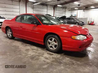 2004 Chevrolet Monte Carlo SS with VIN 2G1WX12K249401015, listed as a IAAI auction lot 42557480 with 135,389 mi miles and . Bid and sale history available at DreamBid. Image 1.