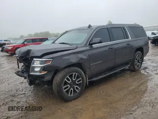 2017 Chevrolet Suburban LT with VIN 1GNSKHKC5HR339179, listed as a Copart auction lot 57983425 with 158,165 mi miles and Salvage title. Bid and sale history available at DreamBid. Image 1.