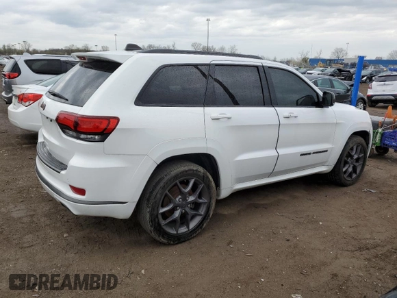 2020 Jeep Grand Cherokee Limited X z VIN 1C4RJFBG1LC418717, wystawiony jako Copart lot #52702155 z przebiegiem 44 791 mil mil oraz Szkoda całkowita • Salvage title. Historia ofert i sprzedaży dostępna na DreamBid. Obrazek 3.