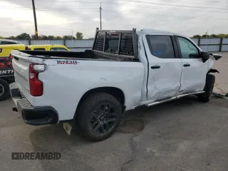 2024 Chevrolet Silverado 1500 Custom Trail Boss with VIN 3GCUDCED0RG387337, listed as a Copart auction lot 74024324 with 0 mi miles and Salvage Title. Bid and sale history available at carsss.com. Image 3.