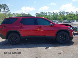 2022 Chevrolet Traverse LT Cloth with VIN 1GNERGKW7NJ154137, listed as a IAAI auction lot 42181210 with 30,650 mi miles and . Bid and sale history available at DreamBid. Image 13.