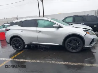 2024 Nissan Murano SL with VIN 5N1AZ2CJXRC101130, listed as a IAAI auction lot 41490382 with 1,022 mi miles. Bid and sale history available at carsss.com. Image 13.