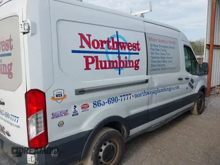 2015 Ford Transit Cargo with VIN 1FTNE2CM7FKA78466, listed as a IAAI auction lot 42074455 with 214,797 mi miles and . Bid and sale history available at carsss.com. Image 6.