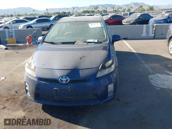 2010 Toyota Prius II with VIN JTDKN3DU6A0018271, listed as a IAAI auction lot 40429739 with 262,133 mi miles. Bid and sale history available at carsss.com. Image 6.