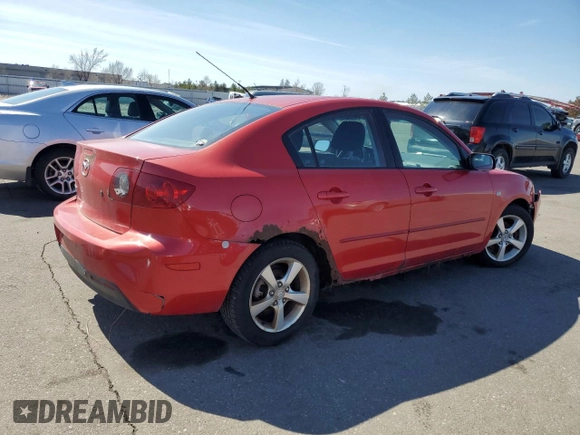 2006 Mazda 3 i Touring with VIN JM1BK32FX61409499, listed as a Copart auction lot 51084515 with 226,252 mi miles and Clean Title. Bid and sale history available at DreamBid. Image 3.