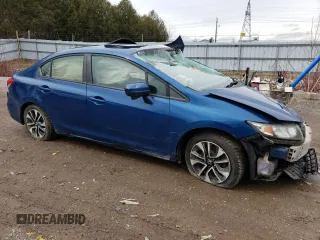 2015 Honda Civic LX z VIN 2HGFB2F52FH022025, wystawiony jako Copart lot #61791635 z przebiegiem Nie podano mil oraz Szkoda całkowita • Salvage title. Historia ofert i sprzedaży dostępna na DreamBid. Obrazek 4.