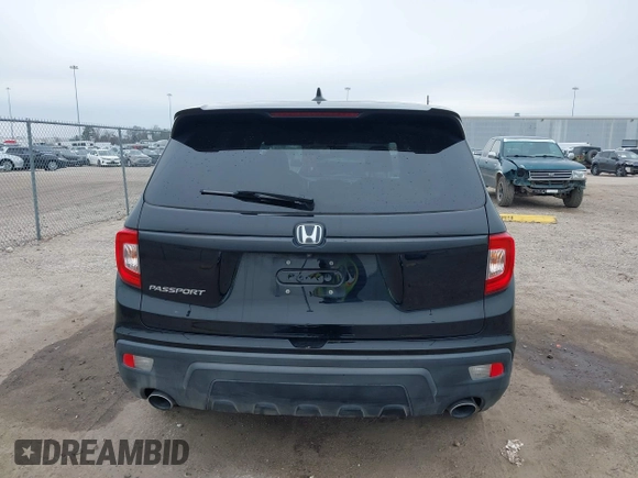 2019 Honda Passport EX-L with VIN 5FNYF7H59KB003011, listed as a IAAI auction lot 41563219 with 78,239 mi miles and . Bid and sale history available at carsss.com. Image 16.