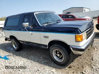 1991 Ford Bronco XL with VIN 1FMEU15N3MLA66613, listed as a Copart auction lot 70468054 with 49,743 mi miles and Non Repairable. Bid and sale history available at carsss.com. Image 4.