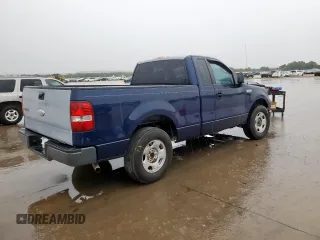 2007 Ford F-150 XL with VIN 1FTRF12217KC92122, listed as a Copart auction lot 60499615 with 110,510 mi miles and Salvage title. Bid and sale history available at DreamBid. Image 3.