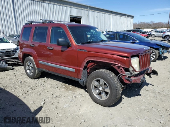 2008 Jeep Liberty Sport z VIN 1J8GN28K58W257772, wystawiony jako Copart lot #49958345 z przebiegiem 172 453 mil mil oraz Szkoda całkowita • Salvage title. Historia ofert i sprzedaży dostępna na DreamBid. Obrazek 4.