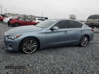 2020 Infiniti Q50 3.0t LUXE with VIN JN1EV7AR8LM251524, listed as a Copart auction lot 41782555 with 88,139 mi miles and Clean Title. Bid and sale history available at carsss.com. Image 1.