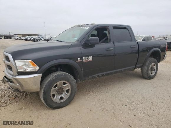 2018 Ram 2500 Tradesman with VIN 3C6UR5CL7JG419851, listed as a Copart auction lot 44754585 with 0 mi miles and Clean Title. Bid and sale history available at carsss.com. Image 1.