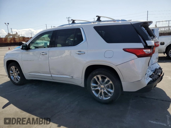 2020 Chevrolet Traverse High Country with VIN 1GNERNKW2LJ222572, listed as a Copart auction lot 54687115 with 109,652 mi miles and Salvage title. Bid and sale history available at DreamBid. Image 2.