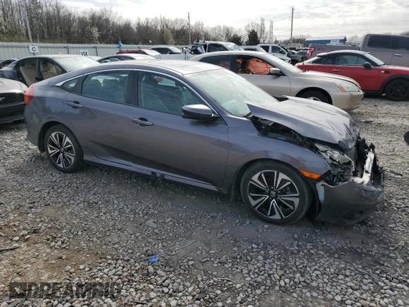 2016 Honda Civic EX-L with VIN 19XFC1F7XGE005221, listed as a Copart auction lot 45102294 with Not provided miles and Salvage title. Bid and sale history available at DreamBid. Image 4.