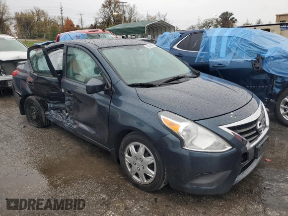 2016 Nissan Versa S with VIN 3N1CN7APXGL889635, listed as a Copart auction lot 78946184 with 81,443 mi miles and Salvage Title. Bid and sale history available at carsss.com. Image 4.