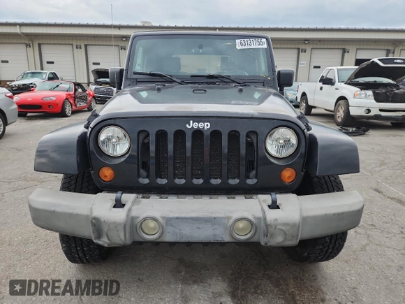 2007 Jeep Wrangler Sahara with VIN 1J8FA54117L172014, listed as a Copart auction lot 63131755 with 115,124 mi miles and Clean title. Bid and sale history available at DreamBid. Image 5.