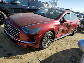 2023 Hyundai Sonata Hybrid Limited with VIN KMHL54JJ9PA064406, listed as a Copart auction lot 88314575 with 3,472 mi miles and Salvage Title. Bid and sale history available at carsss.com. Image 1.