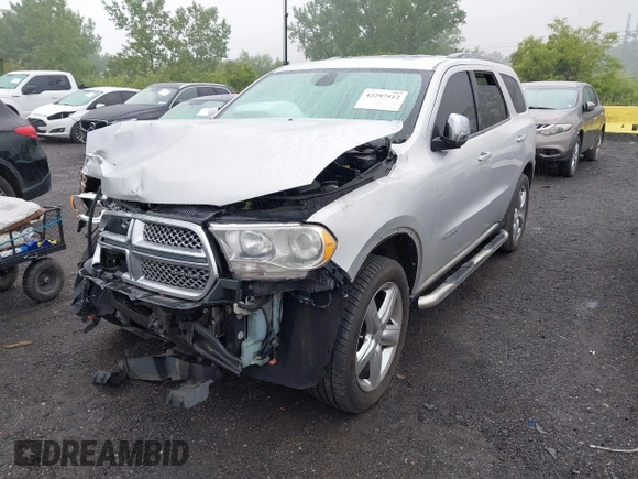 2011 Dodge Durango Citadel with VIN 1D4RD5GG9BC651448, listed as a IAAI auction lot 42297512 with 89,854 mi miles and . Bid and sale history available at DreamBid. Image 2.