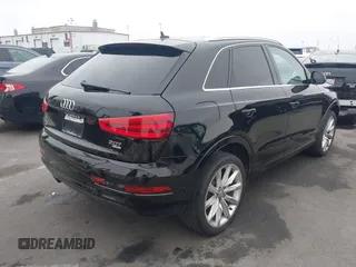 2015 Audi Q3 Premium Plus with VIN WA1EFCFS8FR002771, listed as a IAAI auction lot 42408746 with 115,564 mi miles and . Bid and sale history available at DreamBid. Image 4.