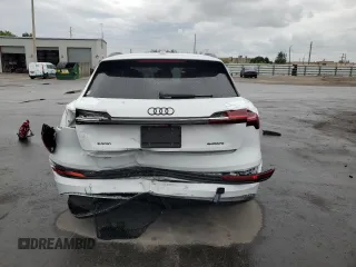 2022 Audi e-tron Premium with VIN WA1AAAGE9NB038342, listed as a Copart auction lot 46429375 with 39,636 mi miles and Non Repairable. Bid and sale history available at DreamBid. Image 6.