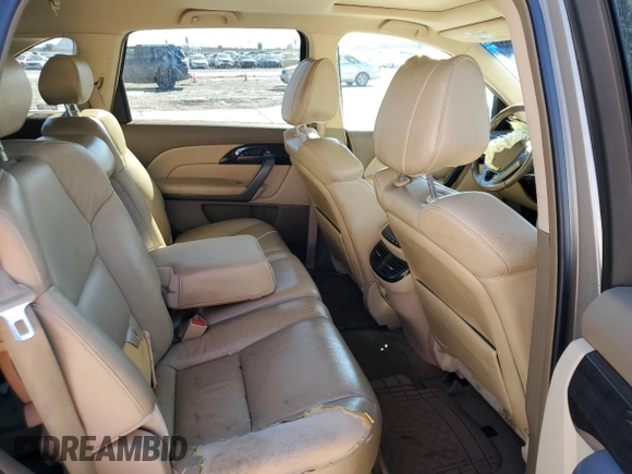 2008 Acura MDX with VIN 2HNYD28218H518029, listed as a Copart auction lot 46839255 with 181,794 mi miles and Salvage Title. Bid and sale history available at DreamBid. Image 11.