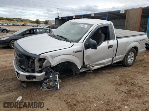 2017 Ford F-150 XL with VIN 1FTMF1CP9HKD53268, listed as a Copart auction lot 79239884 with Not provided miles and Salvage title. Bid and sale history available at DreamBid. Image 1.