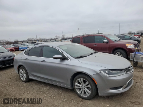 2016 Chrysler 200 Limited with VIN 1C3CCCAB6GN145115, listed as a Copart auction lot 43529315 with 169,268 mi miles and Salvage Title. Bid and sale history available at carsss.com. Image 4.