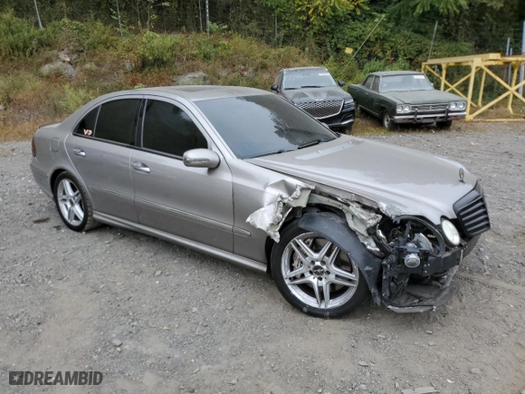 2004 Mercedes-Benz E-Class AMG with VIN WDBUF76J14A457004, listed as a Copart auction lot 71358894 with 154,635 mi miles and Salvage Title. Bid and sale history available at carsss.com. Image 4.