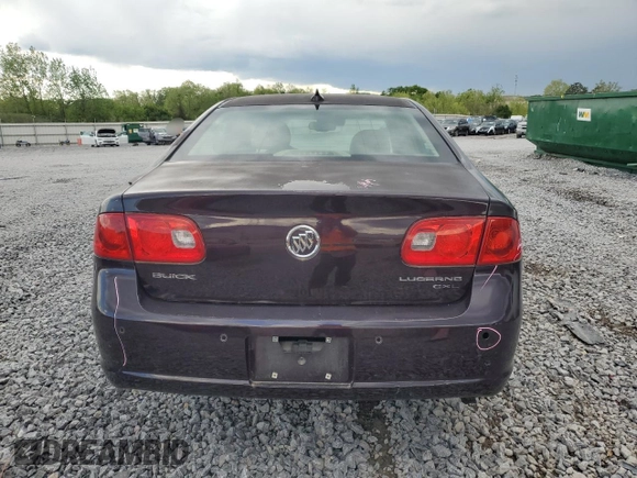 2009 Buick Lucerne CXL-4 with VIN 1G4HD57109U140442, listed as a Copart auction lot 52581675 with 139,969 mi miles and Salvage Title. Bid and sale history available at carsss.com. Image 6.
