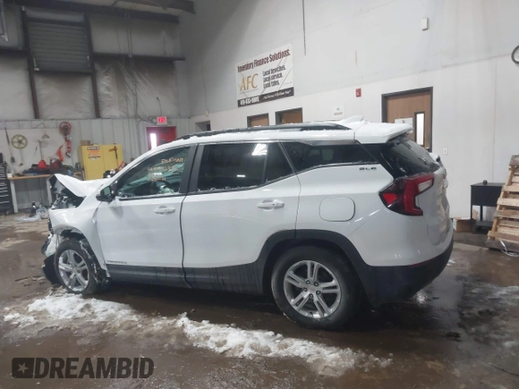 2023 GMC Terrain SLE with VIN 3GKALTEG5PL238074, listed as a IAAI auction lot 41592372 with 64,148 mi miles. Bid and sale history available at carsss.com. Image 14.